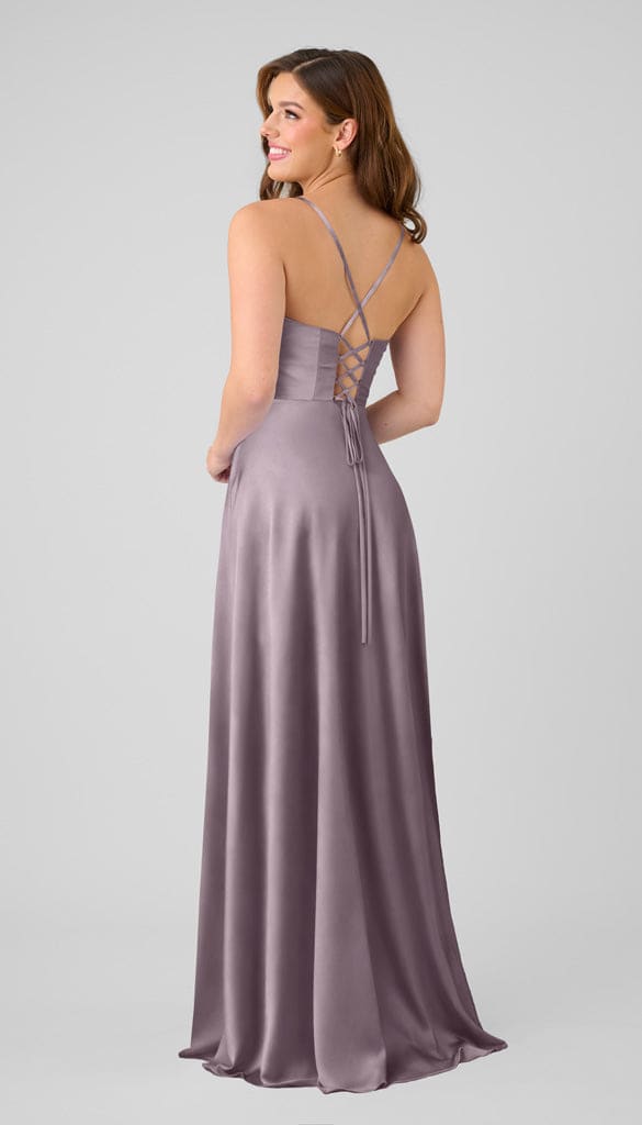 Miller adjustable fit luxe satin bridesmaid dress | Kennedy Blue Sapphire Miller adjustable fit luxe satin bridesmaid dress | Kennedy Blue Sapphire