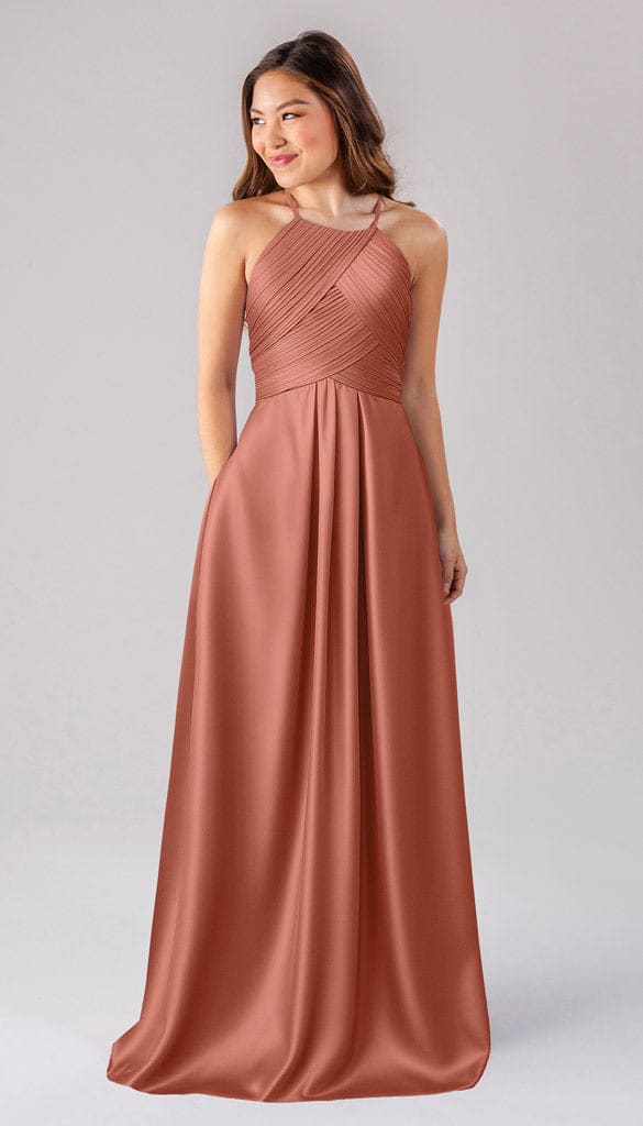 Milly Luxe Satin Bridesmaids Dress