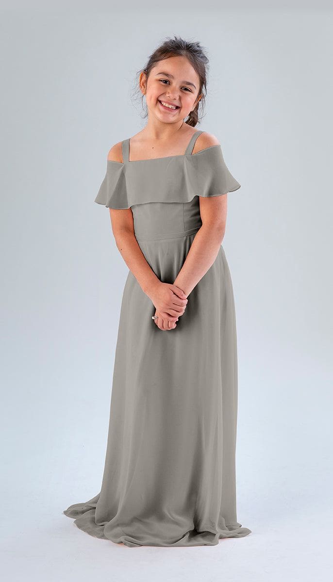 Kennedy Blue Nica Junior Bridesmaid Dress Silver