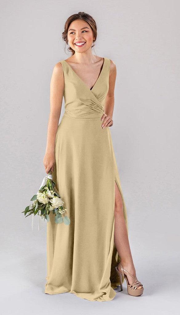 Pear Classic Chiffon Bridesmaid Dress