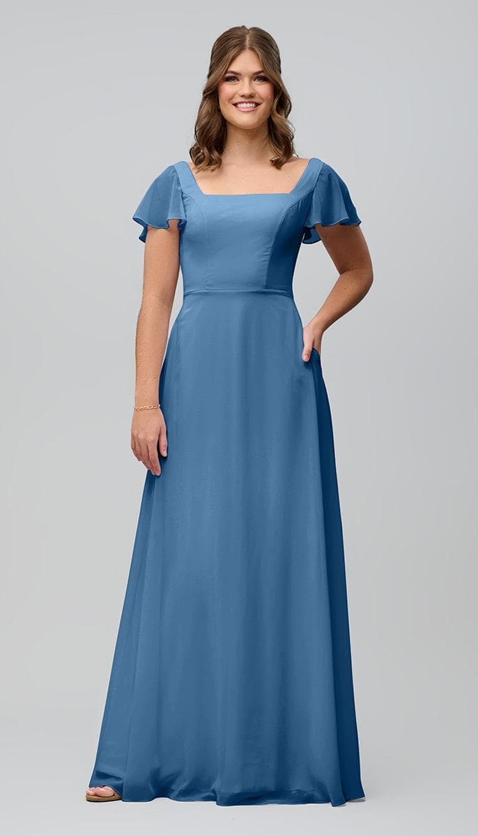 blue dress for baby girl Kennedy Blue Kelly Bridesmaid Dress