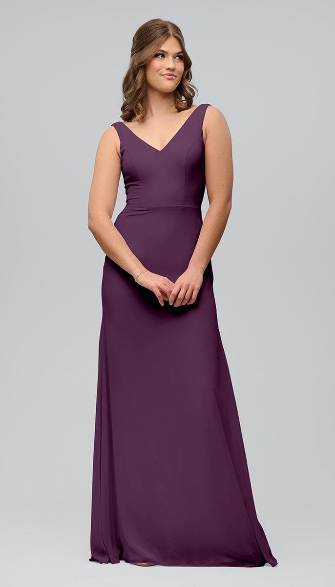 Sample Sylvie Bridesmaid Dress | Kennedy Blue Eggplant Sample Sylvie Bridesmaid Dress | Kennedy Blue Eggplant