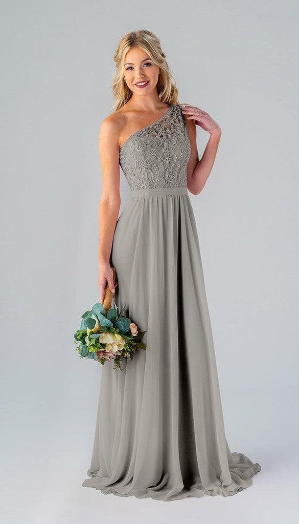 Shannon Lace One Shoulder Bridesmaids Dress