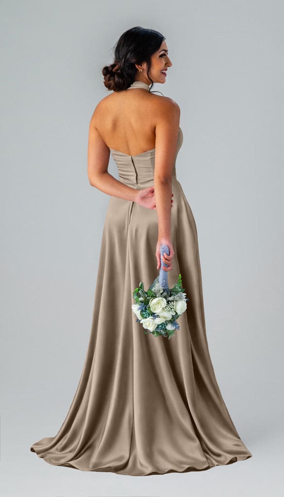Stassi Luxe Satin Bridesmaid Dress
