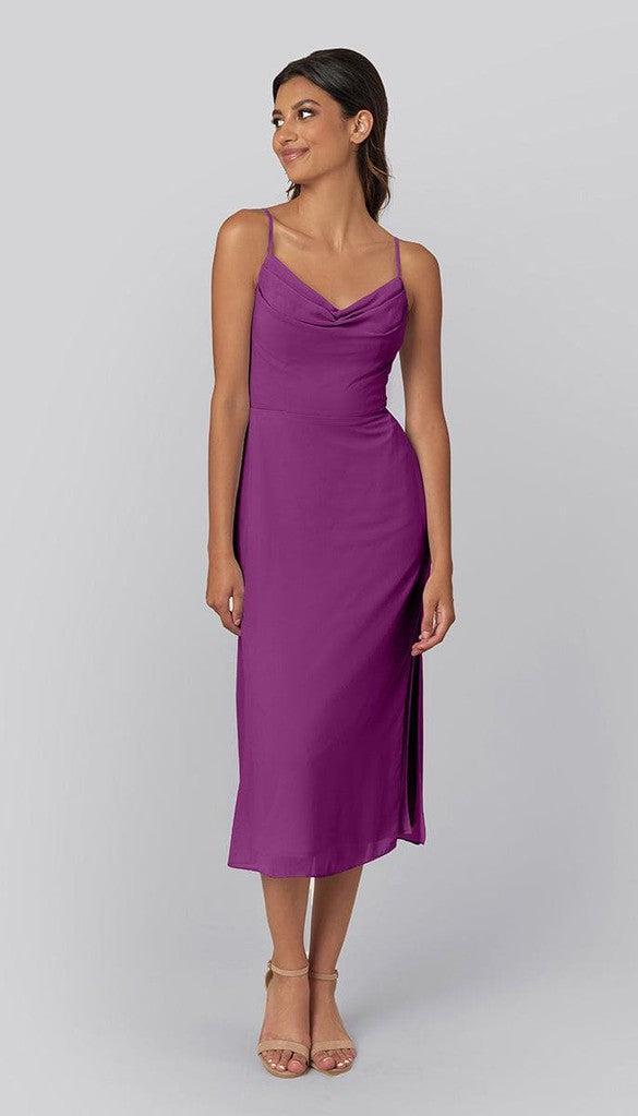 Francesca Short Modern Bridesmaid Dress