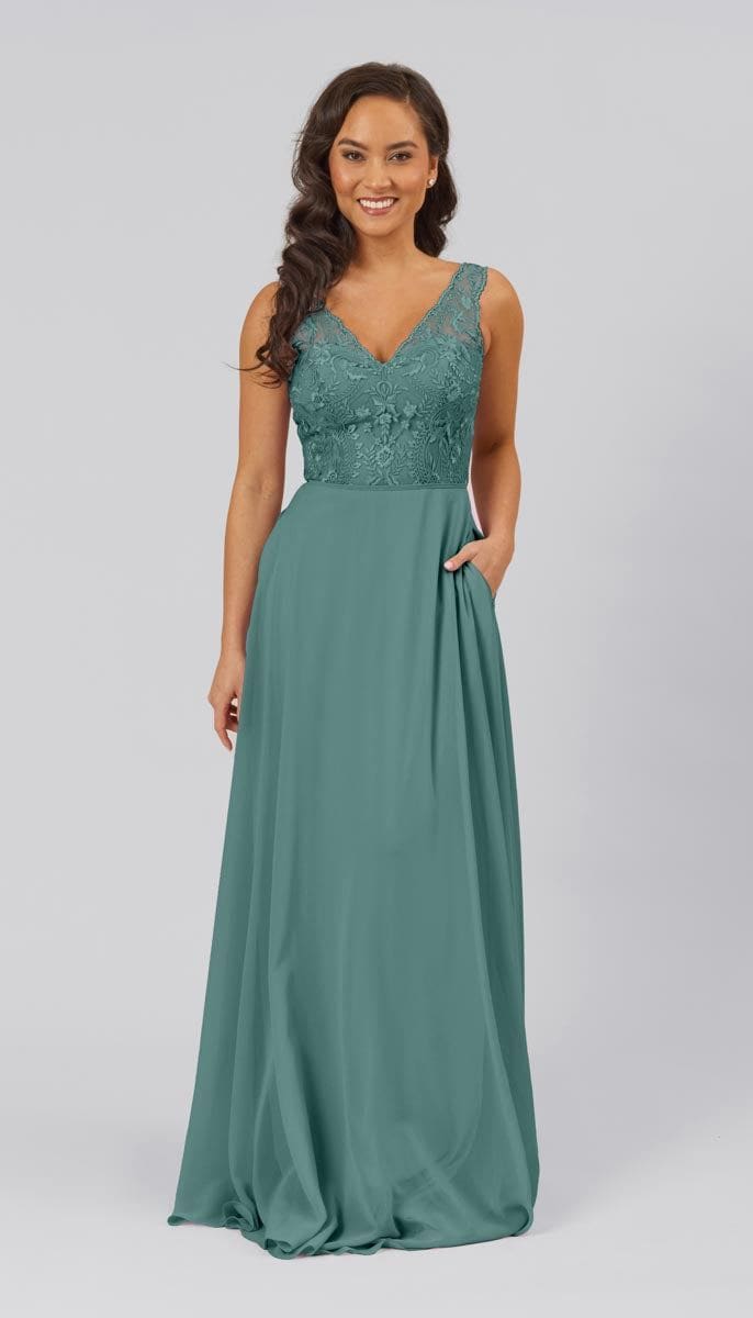 Josie Embroidered Lace Bridesmaid Dress