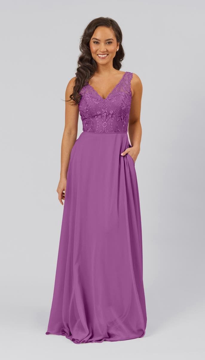 Josie Embroidered Lace Bridesmaid Dress