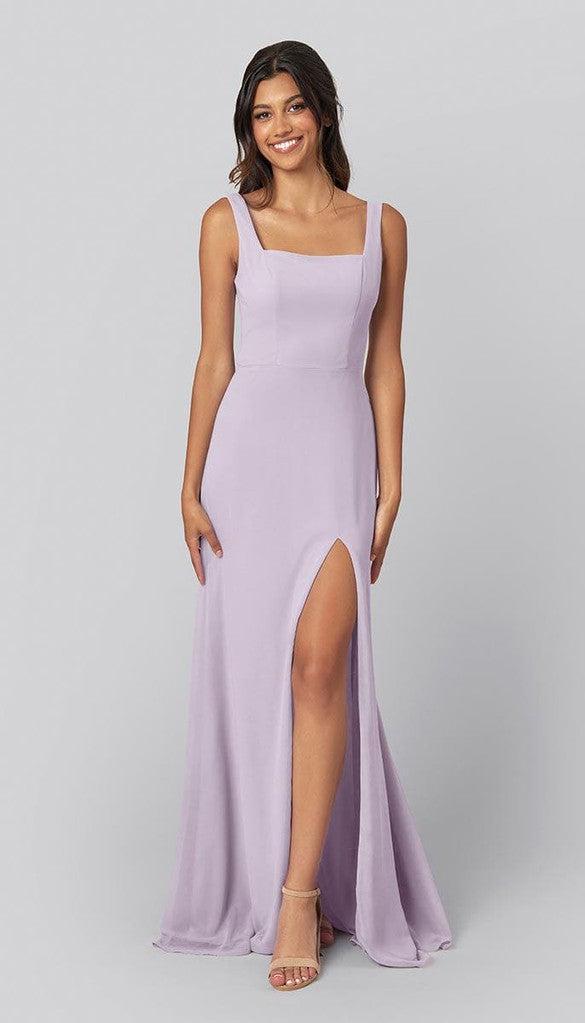 Jay square neck bridesmaid dress | Kennedy Blue