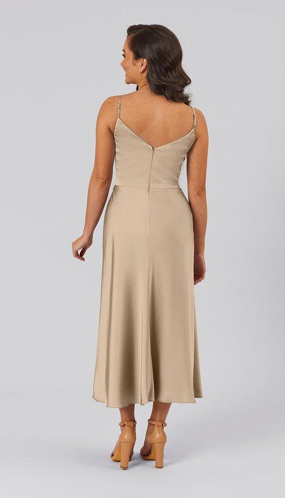 Jack Short Satin Bridesmaid Dress