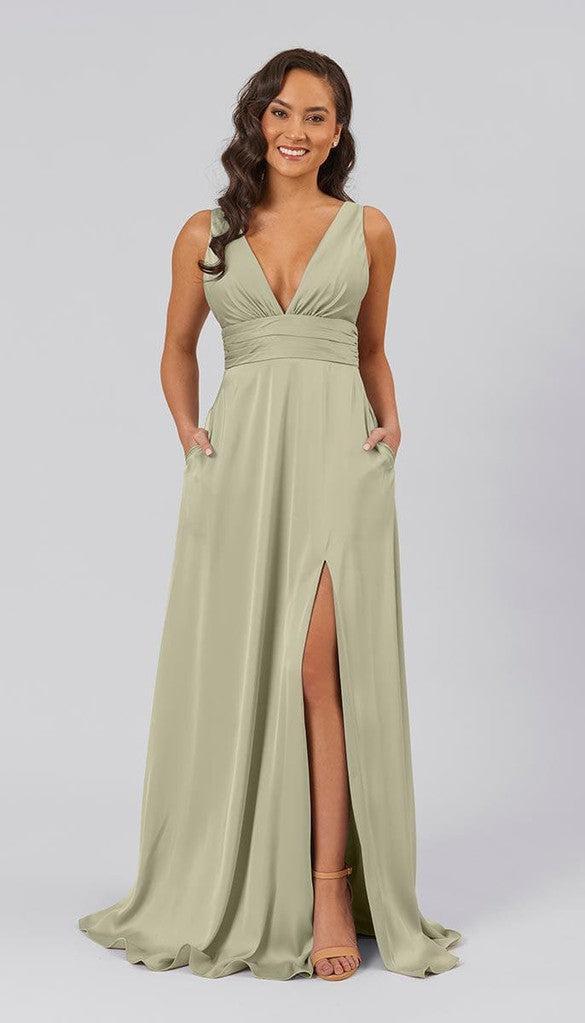 Dottie Satin Bridesmaids Dress