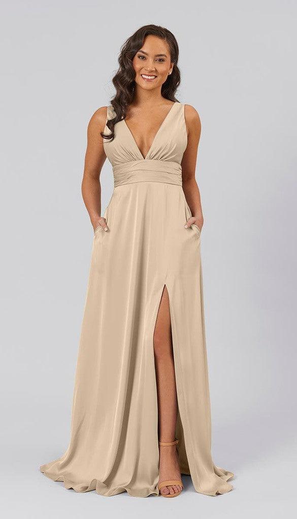 Dottie Satin Bridesmaids Dress