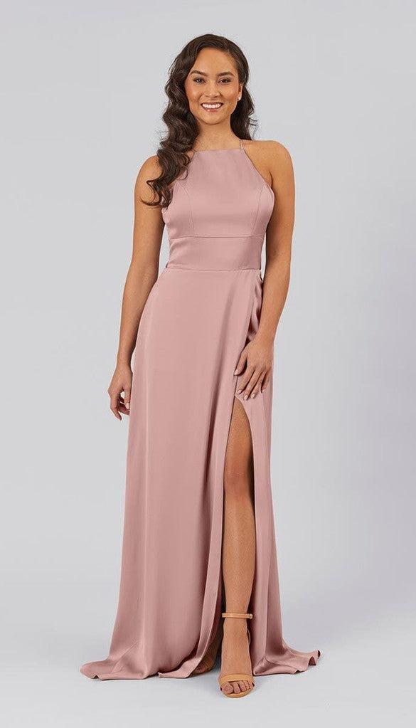 Marnie High Quality Satin Bridesmaid Dress