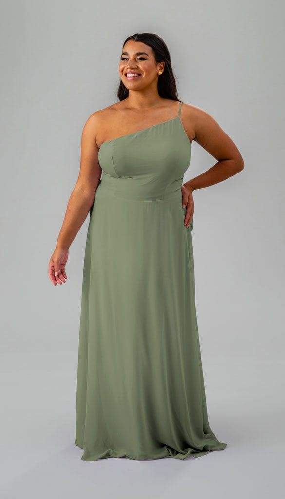 Sale Ready-to-Ship Chiffon Bridesmaid Dress