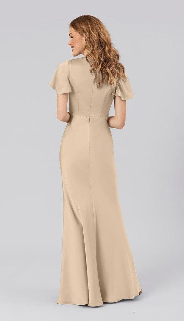 Tabitha Ready To Ship Satin Bridesmaid Dress