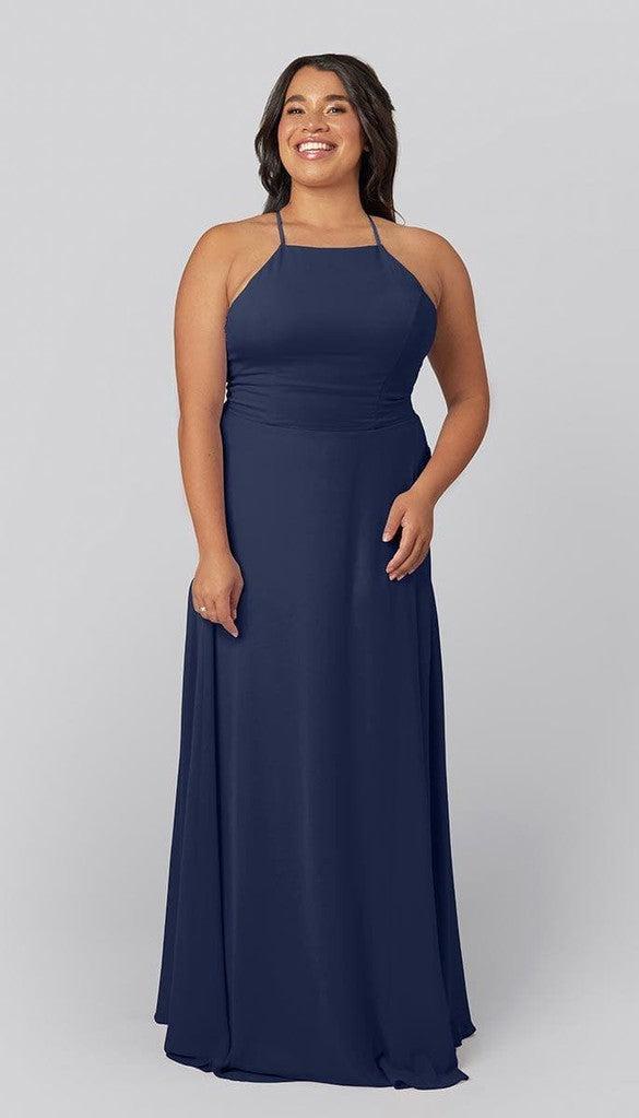 Nina Modest Ready To Ship Bridesmaid Dress