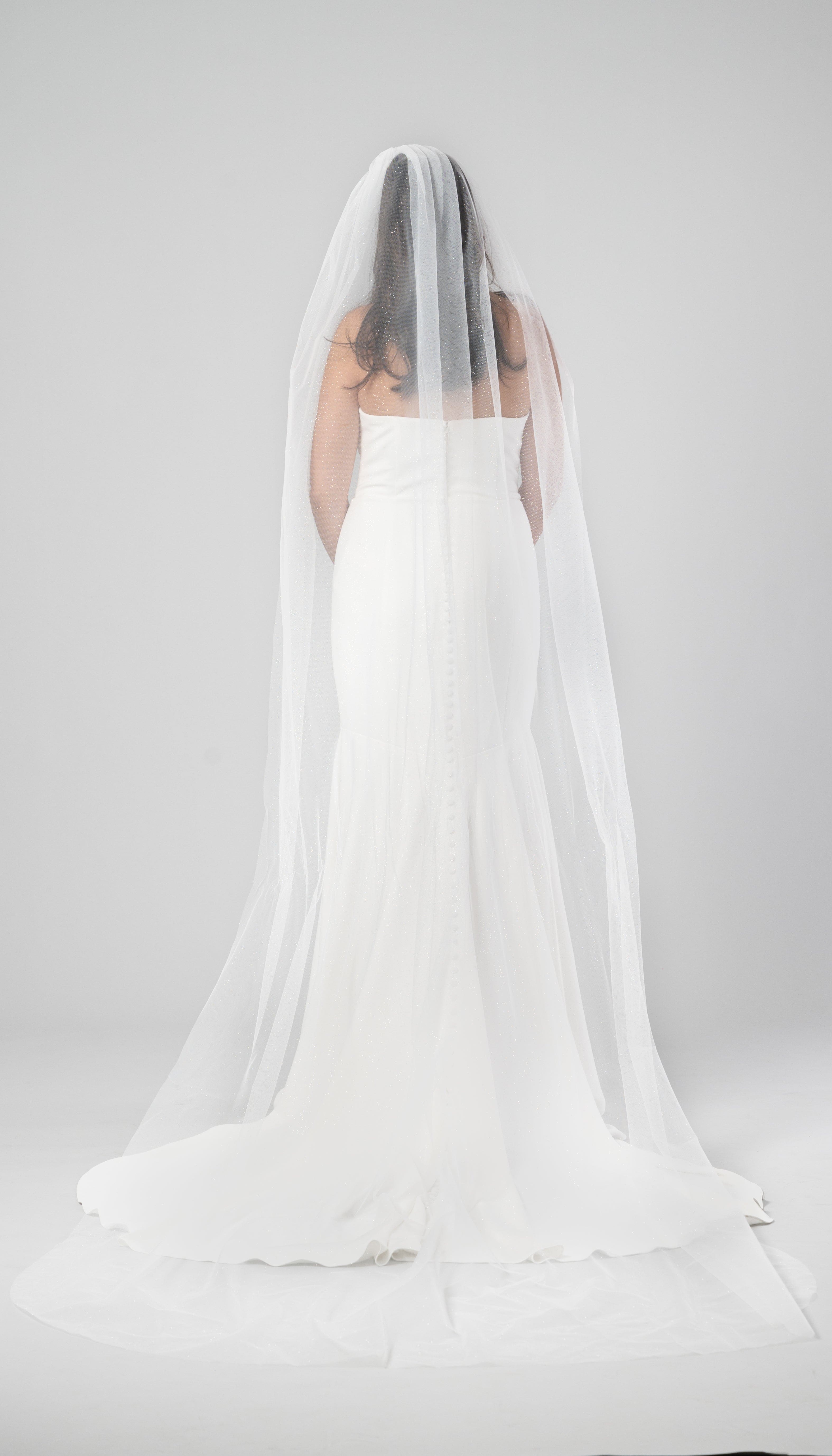 Waltz Length Veil | Wedding Veils for Sale | Dare and Dazzle Ivory / Buy