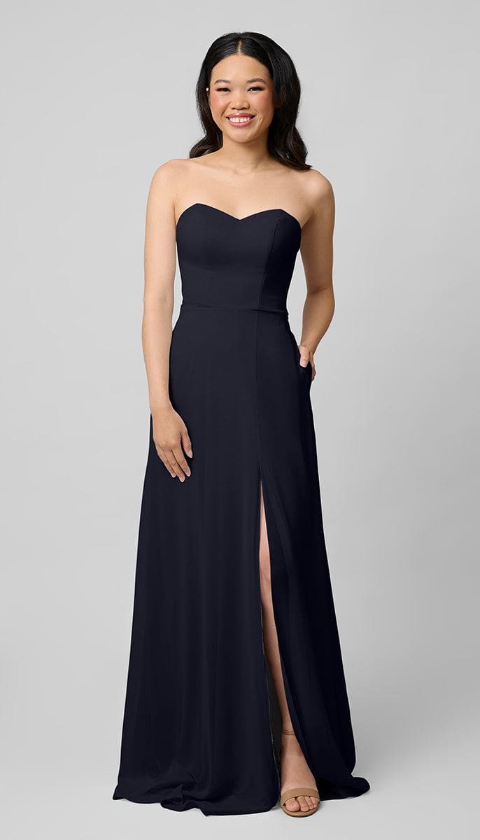 Strapless Modern Bridesmaid Dress