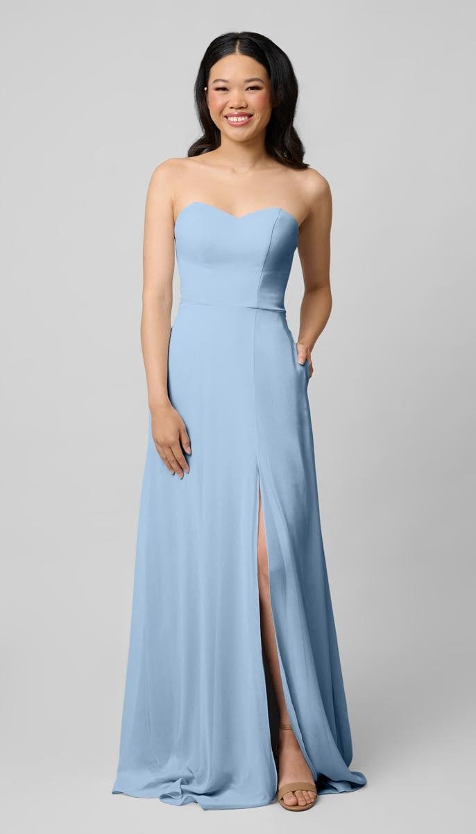 Strapless Modern Bridesmaid Dress