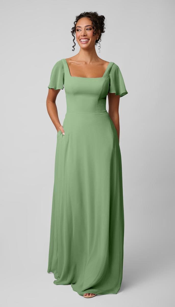 kelly bridesmaid dresses Modest Bridesmaids Dress