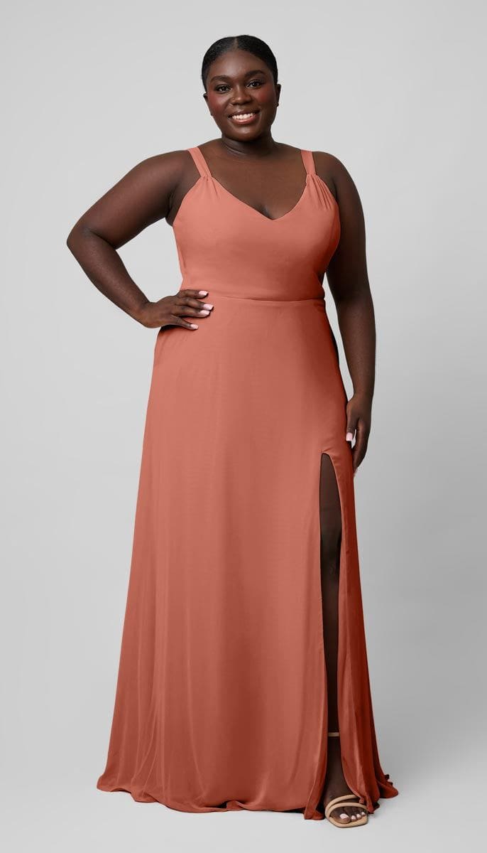 plus size formal bridesmaid dresses Meg Platinum Clean & Modern Dress for chubby arms chubby plus size bridesmaid dresses