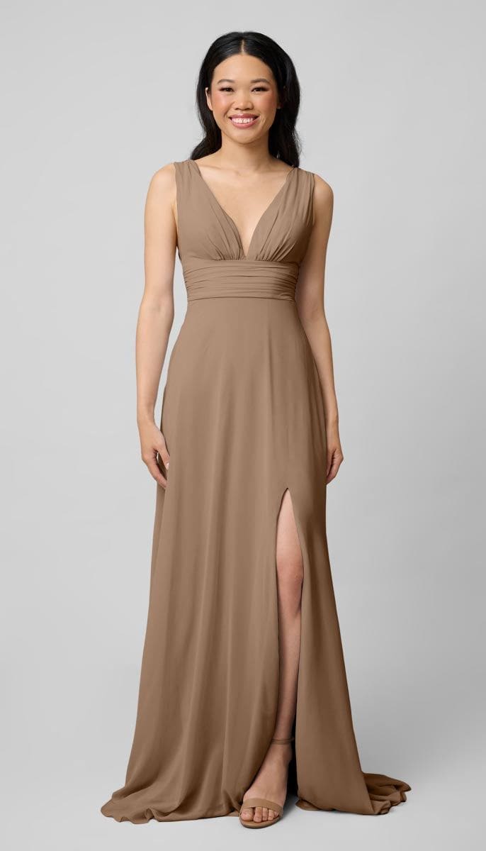 Rose Fashion Forward Platinum Bridesmaids Dress | Kennedy Blue