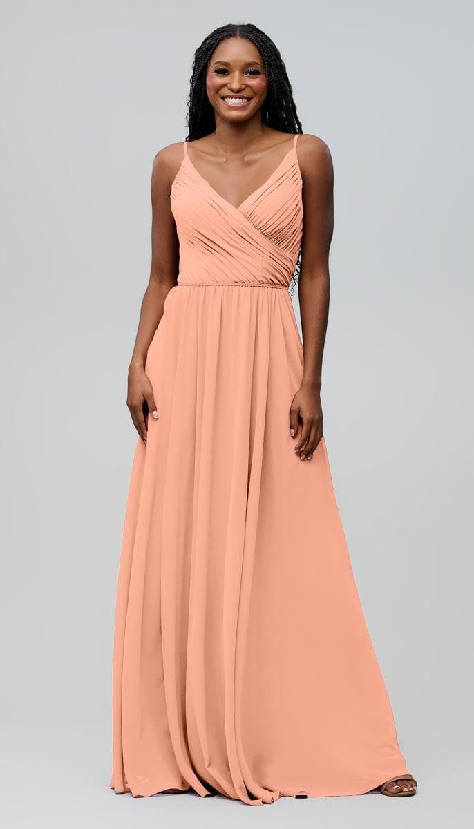 Alexis Ready To Ship Bridesmaids Dress | Kennedy Blue 10 / Peach Alexis Ready To Ship Bridesmaids Dress | Kennedy Blue 10 / Peach