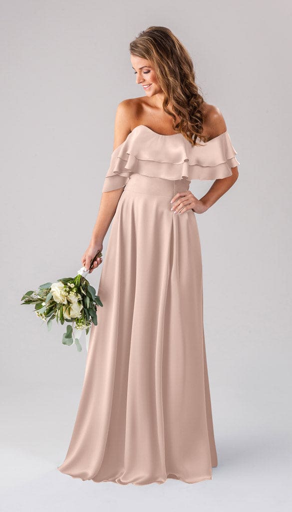 Allison Luxe Satin Convertible Bridesmaid Dress