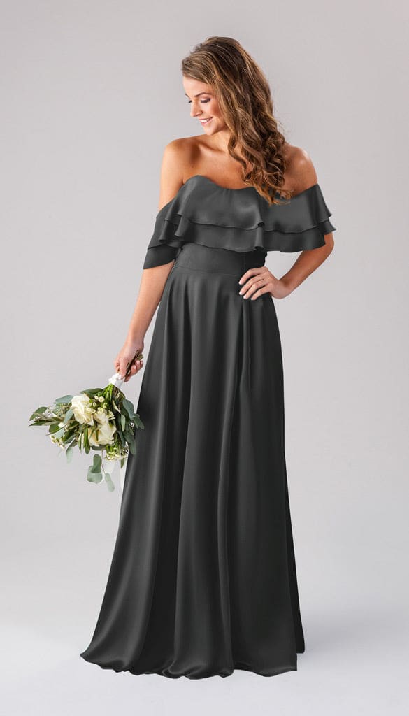 Allison Luxe Satin Convertible Bridesmaid Dress