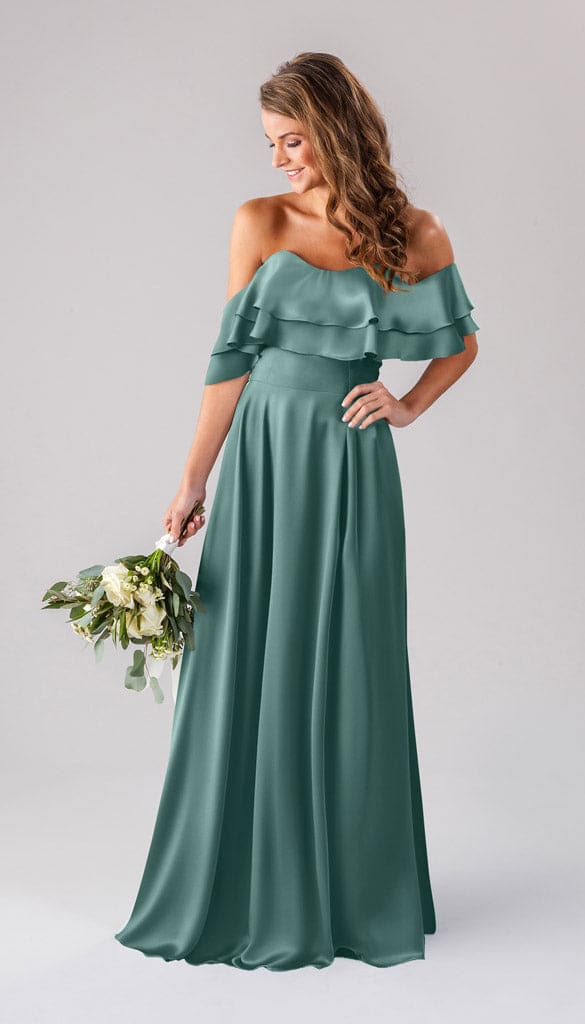 Allison Luxe Satin Convertible Bridesmaid Dress