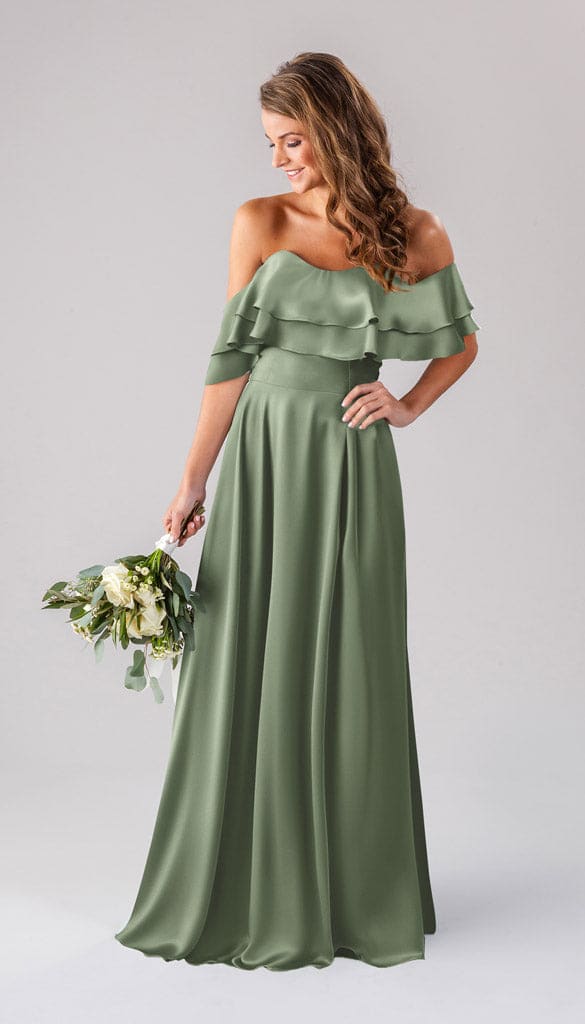 Allison Luxe Satin Convertible Bridesmaid Dress
