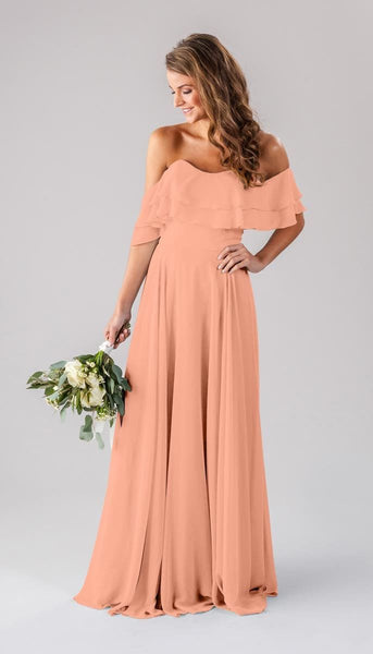 Allison Convertible Bridesmaid Dress | Kennedy Blue Peach Allison Convertible Bridesmaid Dress | Kennedy Blue Peach