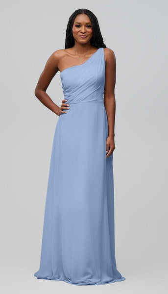 Alma One Shoulder Chiffon Bridesmaids Dress