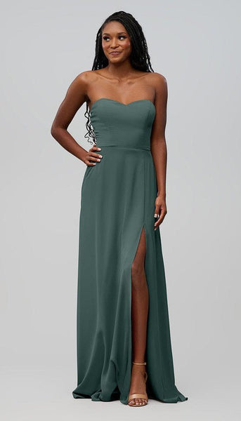Amy Strapless Modern Bridesmaid Dress | Kennedy Blue Olive Green Amy Strapless Modern Bridesmaid Dress | Kennedy Blue Olive Green