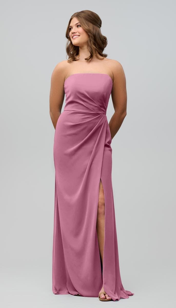 Audrey Structured Strapless Bridesmaid Dress