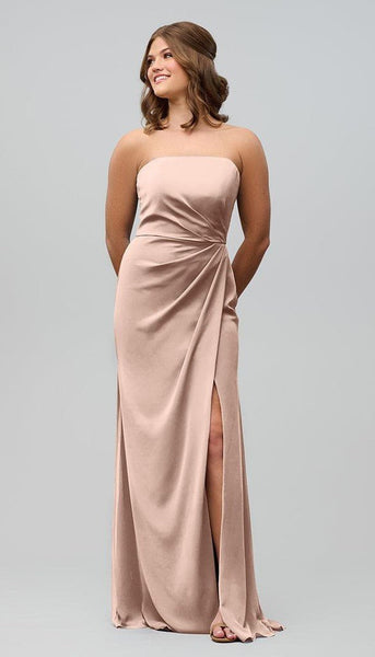 Audrey Structured Strapless Bridesmaid Dress | Kennedy Blue Lavender
