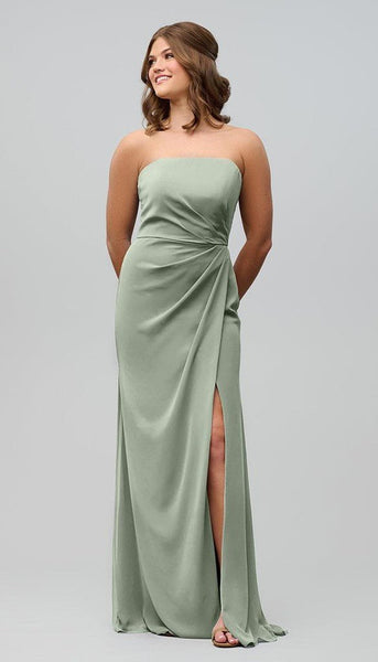 Audrey Structured Strapless Bridesmaid Dress | Kennedy Blue Cantaloupe Audrey Structured Strapless Bridesmaid Dress | Kennedy Blue Cantaloupe