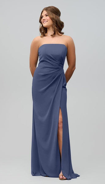 Audrey Structured Strapless Bridesmaid Dress | Kennedy Blue Plum Audrey Structured Strapless Bridesmaid Dress | Kennedy Blue Plum