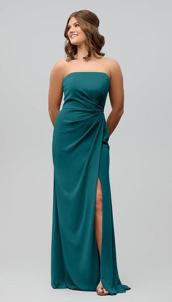 Audrey Structured Strapless Bridesmaid Dress