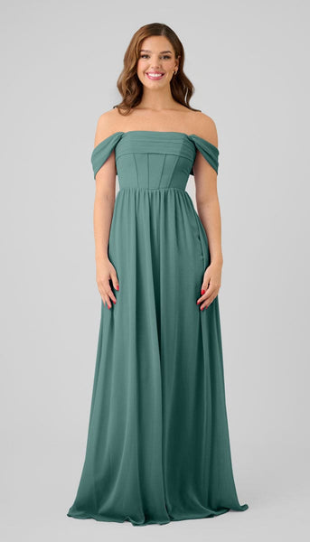 Autumn romantic bridesmaid dress