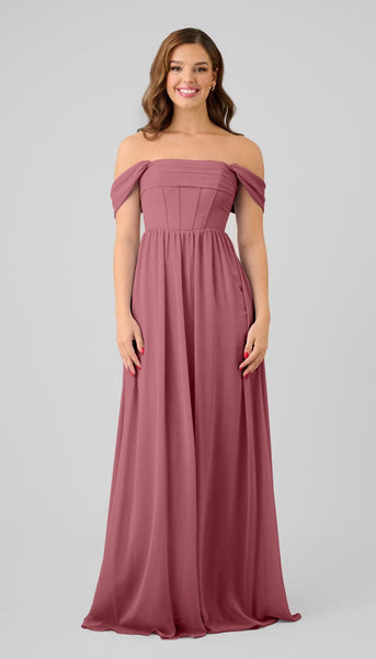 Autumn romantic bridesmaid dress