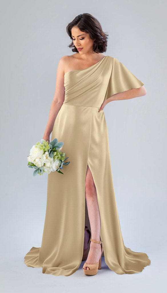 Blake Luxe Satin One Shoulder Bridesmaid Dress
