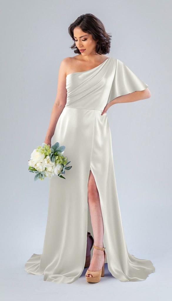 Blake Luxe Satin One Shoulder Bridesmaid Dress