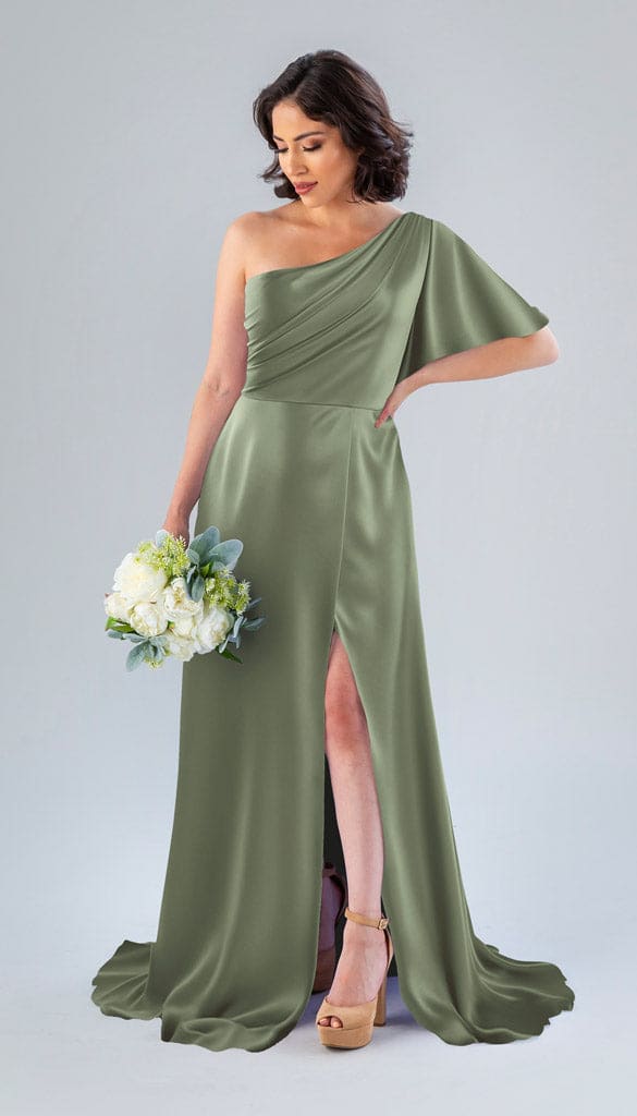 Blake Luxe Satin One Shoulder Bridesmaid Dress