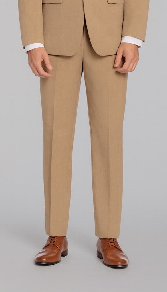 Camel|Kennedy Blue Trim Fit Pants