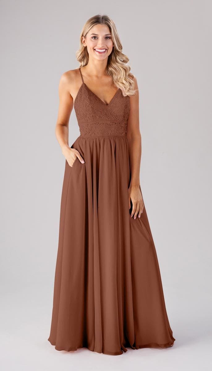 well dressed wolf blue cameron Cameron Adjustable Straps Bridesmaid Dress main image 0