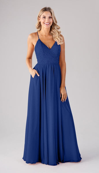 blue country bridesmaid dresses Cameron Adjustable Straps Dress Size:US size 12 MasterSku:KA6M1K83 Perfect for formal events SHEIN EZwear Women's Casual