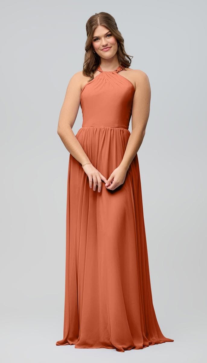 Caroline High Neck Bridesmaid Dress