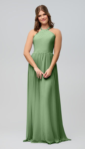 Caroline High Neck Bridesmaid Dress