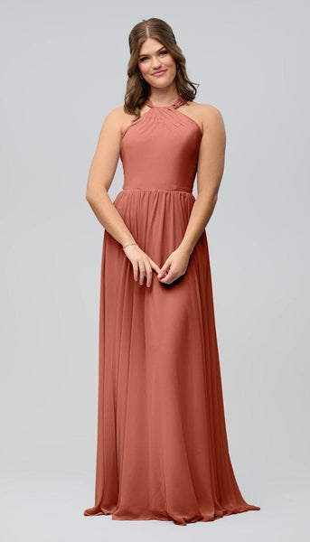 Caroline High Neck Bridesmaid Dress