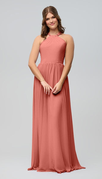 Caroline High Neck Bridesmaid Dress